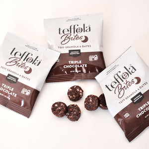Teffola Bites: Triple Chocolate